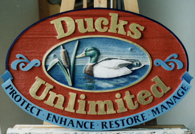 Sandblasted or Routed Sign